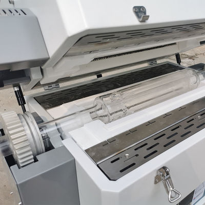 Forneau à tube rotatif de laboratoire certifié CE 1200C pour matériaux particuliers