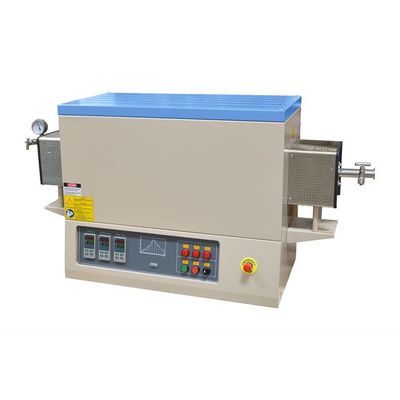1700C haute température 3 zones laboratoire CVD four à vide avec tube d'aluminium OD60mm