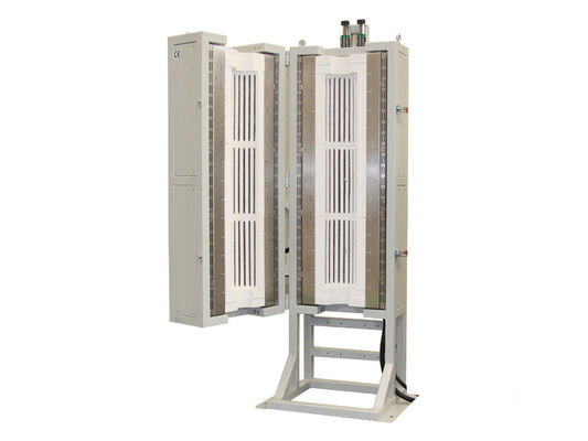 Forneau à tubes à trois zones verticales 800C avec tube OD219mm